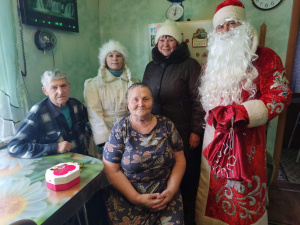 Акция "Поздравь ветерана" в Мокроусово