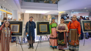 Шадринцы на презентации «Вышитой карты России»