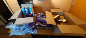 Гуманитарный груз отправлен на передовую