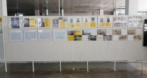 В совете ветеранов ОАО «СИНТЕЗ» оформлена экспозиция, посвящённая подвигу Ю.А.Гагарина