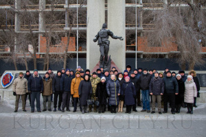 В Кургане почтили память русских солдат, погибших в Чечне